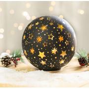 Koule vánoční svítící 15cm  3xAA - klikněte pro více informací